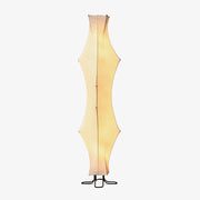 Vela Twist Silk Floor Lamp-Neutral Decor