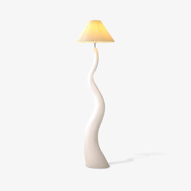 Bexyn Resin Fabric Floor Lamp-Neutral Decor