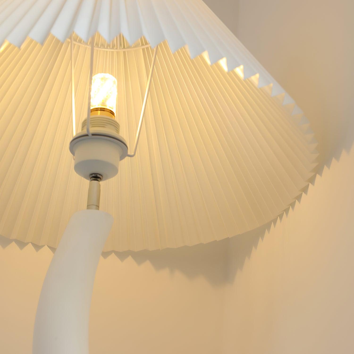 Bexyn Resin Fabric Floor Lamp-Neutral Decor