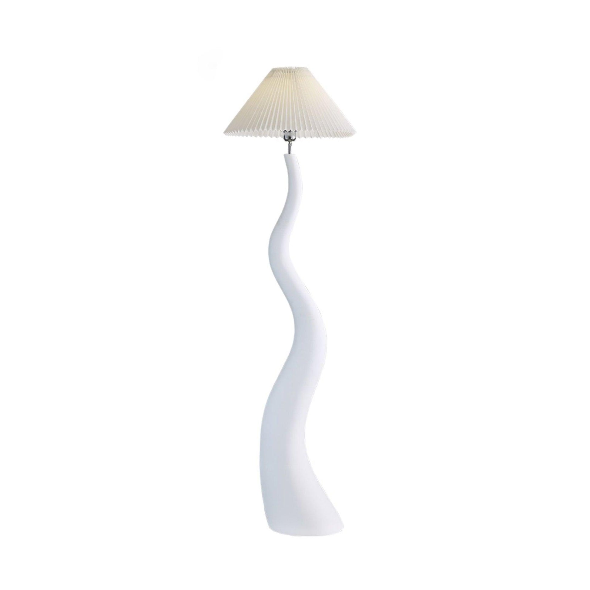 Bexyn Resin Fabric Floor Lamp-Neutral Decor