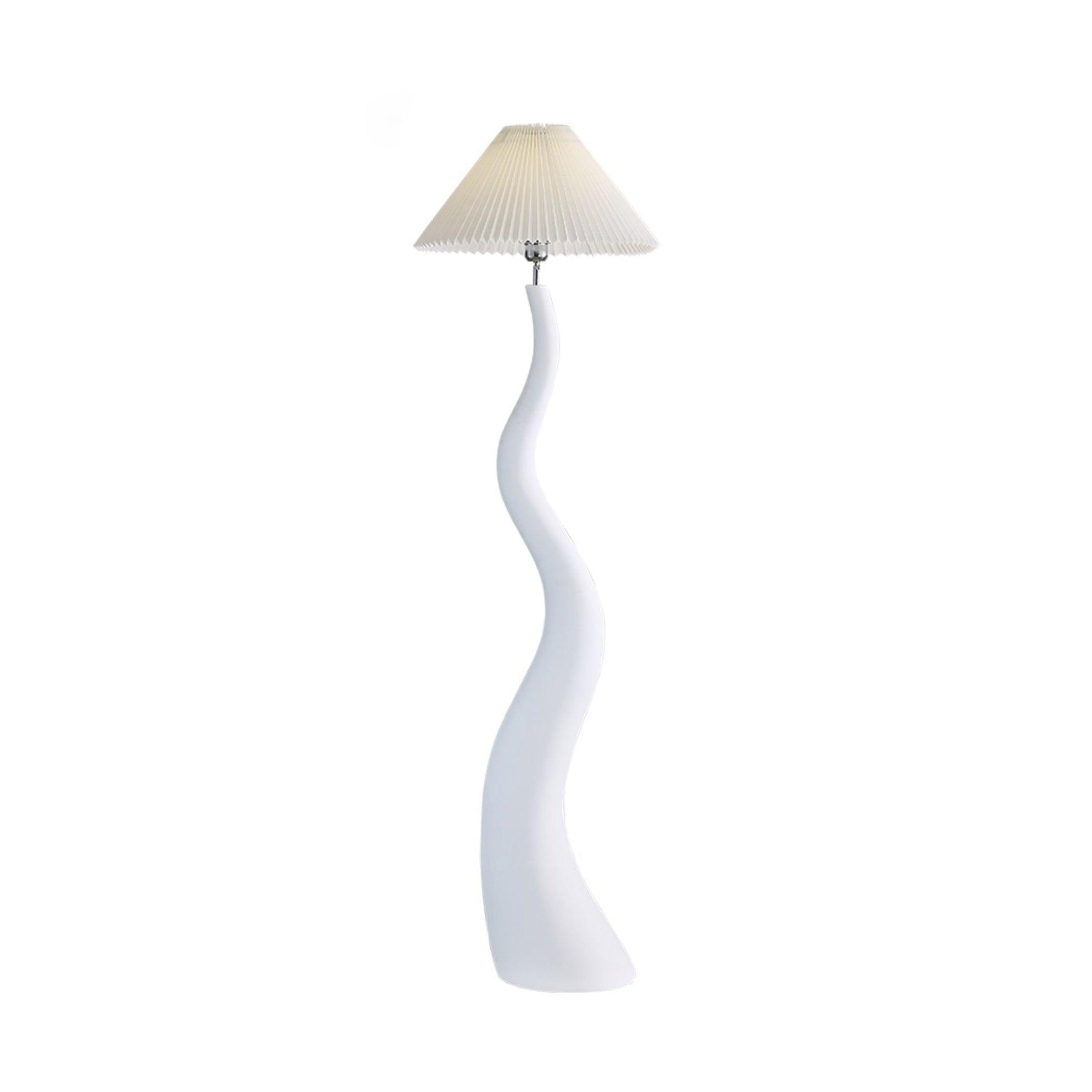 Bexyn Resin Fabric Floor Lamp-Neutral Decor