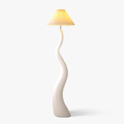 Bexyn Resin Fabric Floor Lamp-Neutral Decor