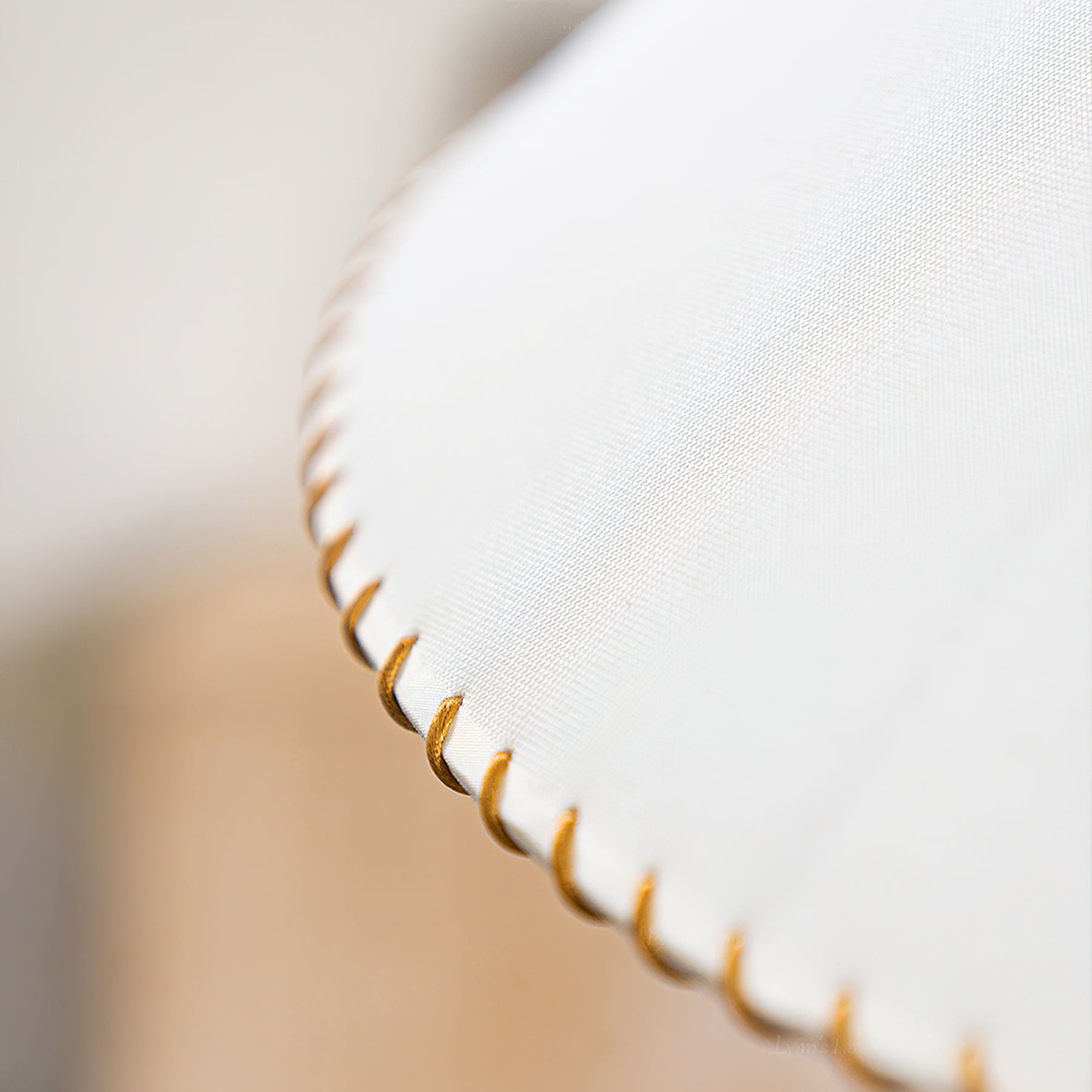 Aursoreth Nordic Twisted Shade Fabric Pendant Lamp-Neutral Decor