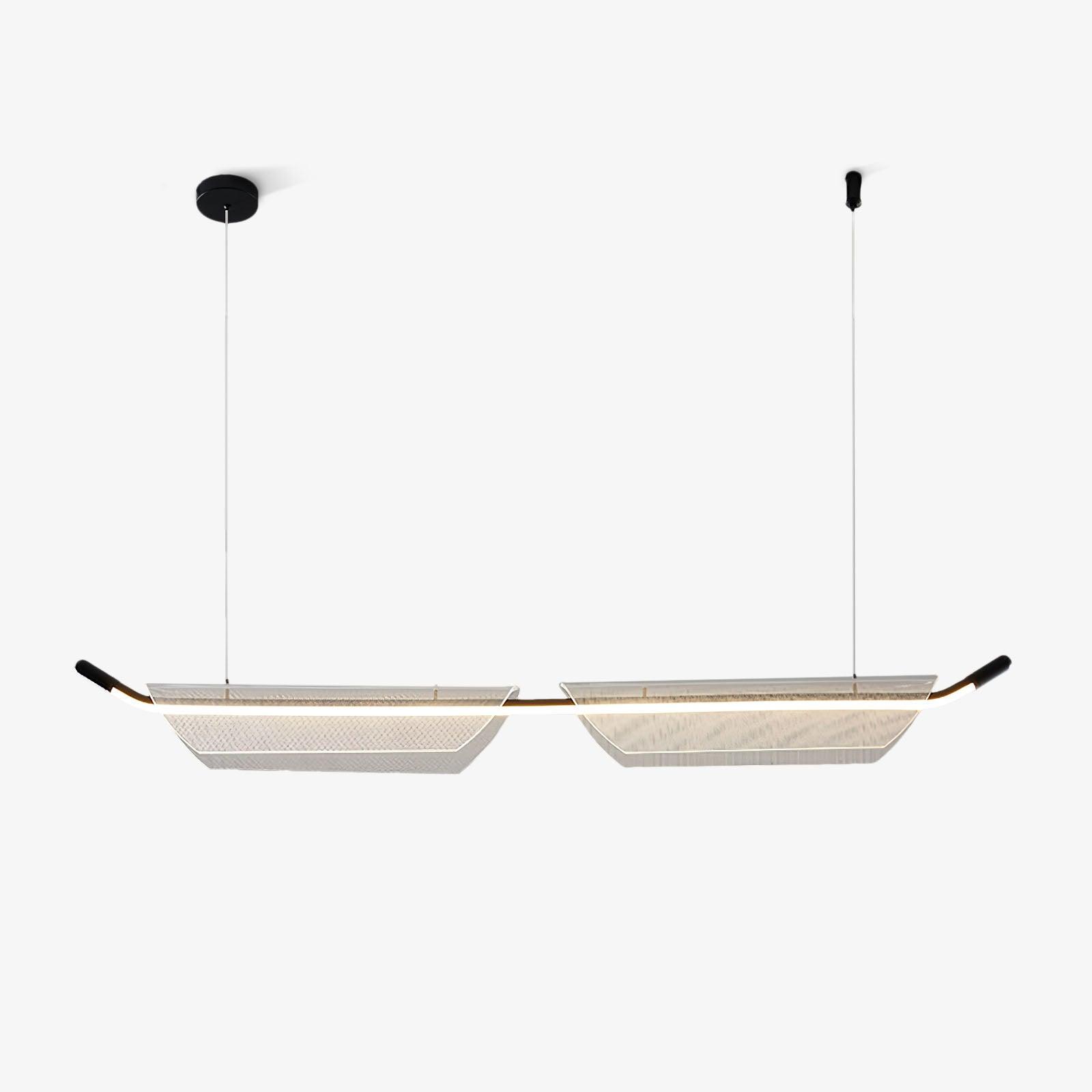 Vire Acrylic Minimalistic Pendant Light-Neutral Decor