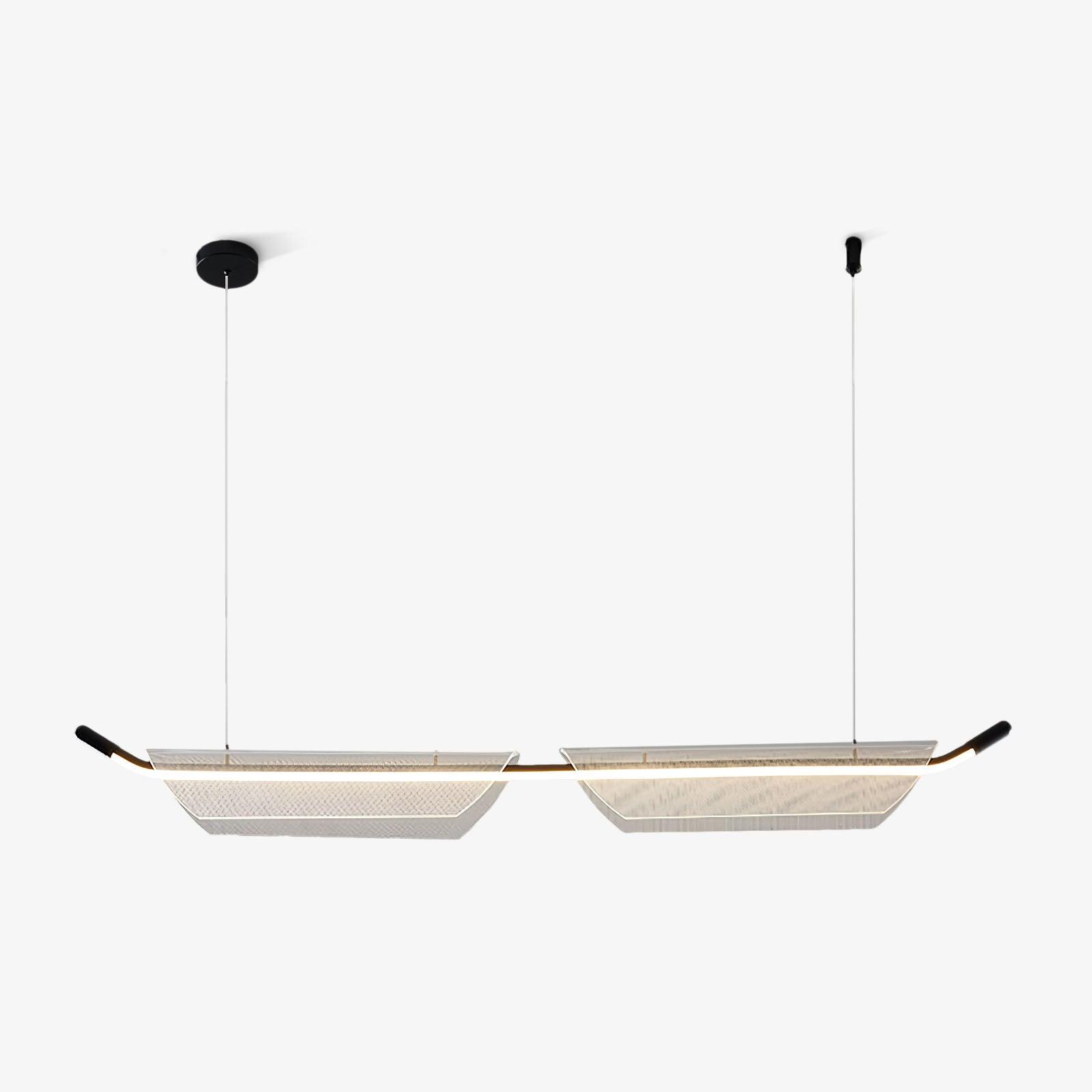 Vire Acrylic Minimalistic Pendant Light-Neutral Decor