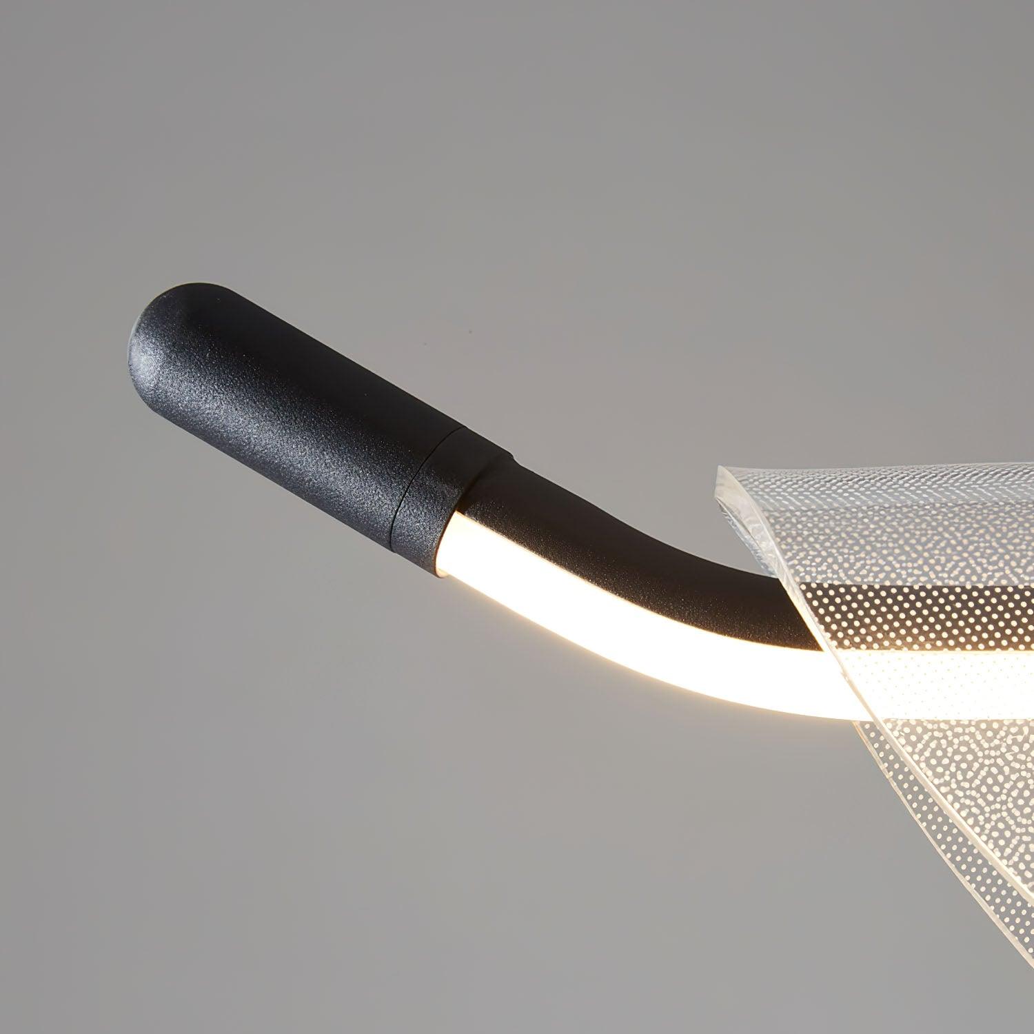 Vire Acrylic Minimalistic Pendant Light-Neutral Decor
