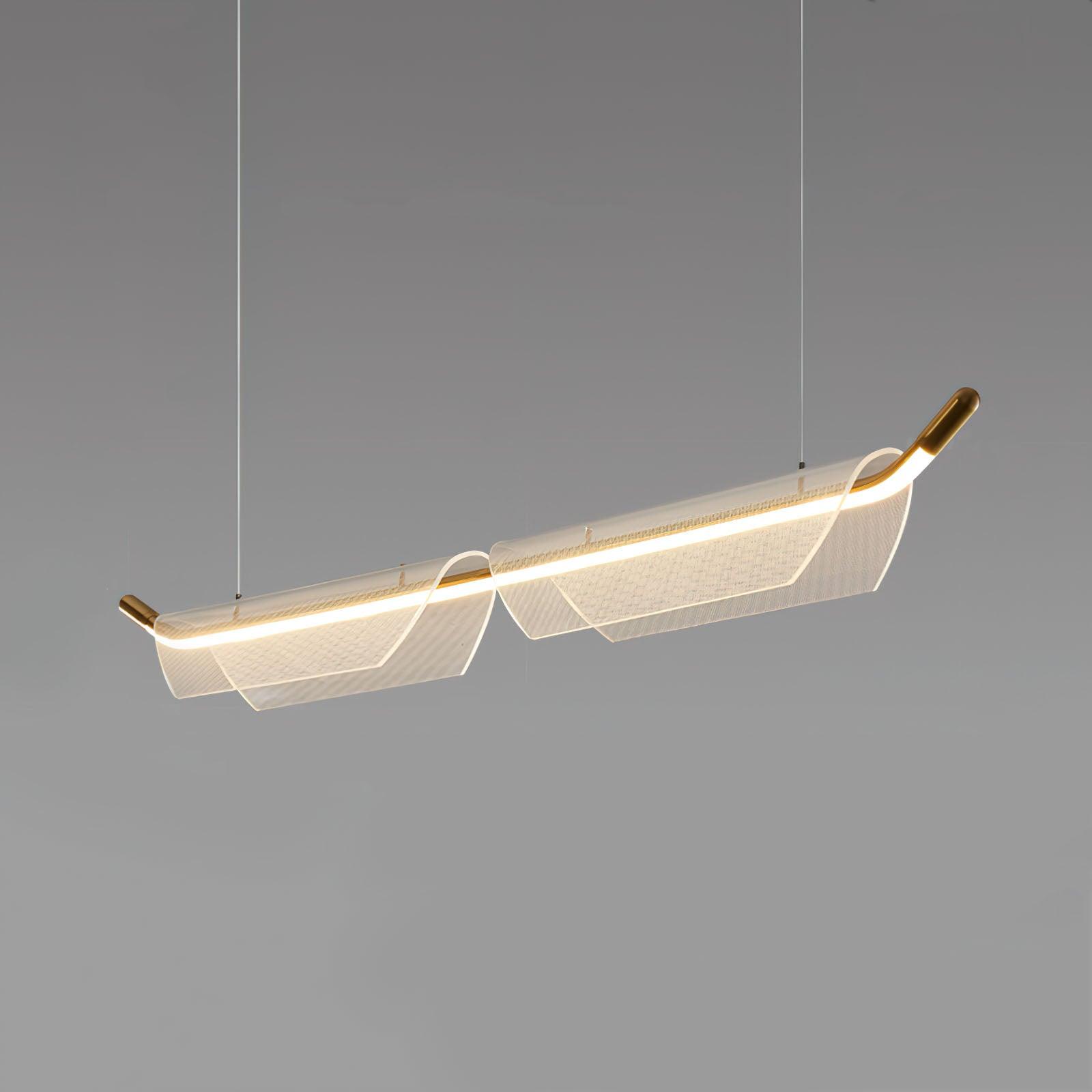Vire Acrylic Minimalistic Pendant Light-Neutral Decor