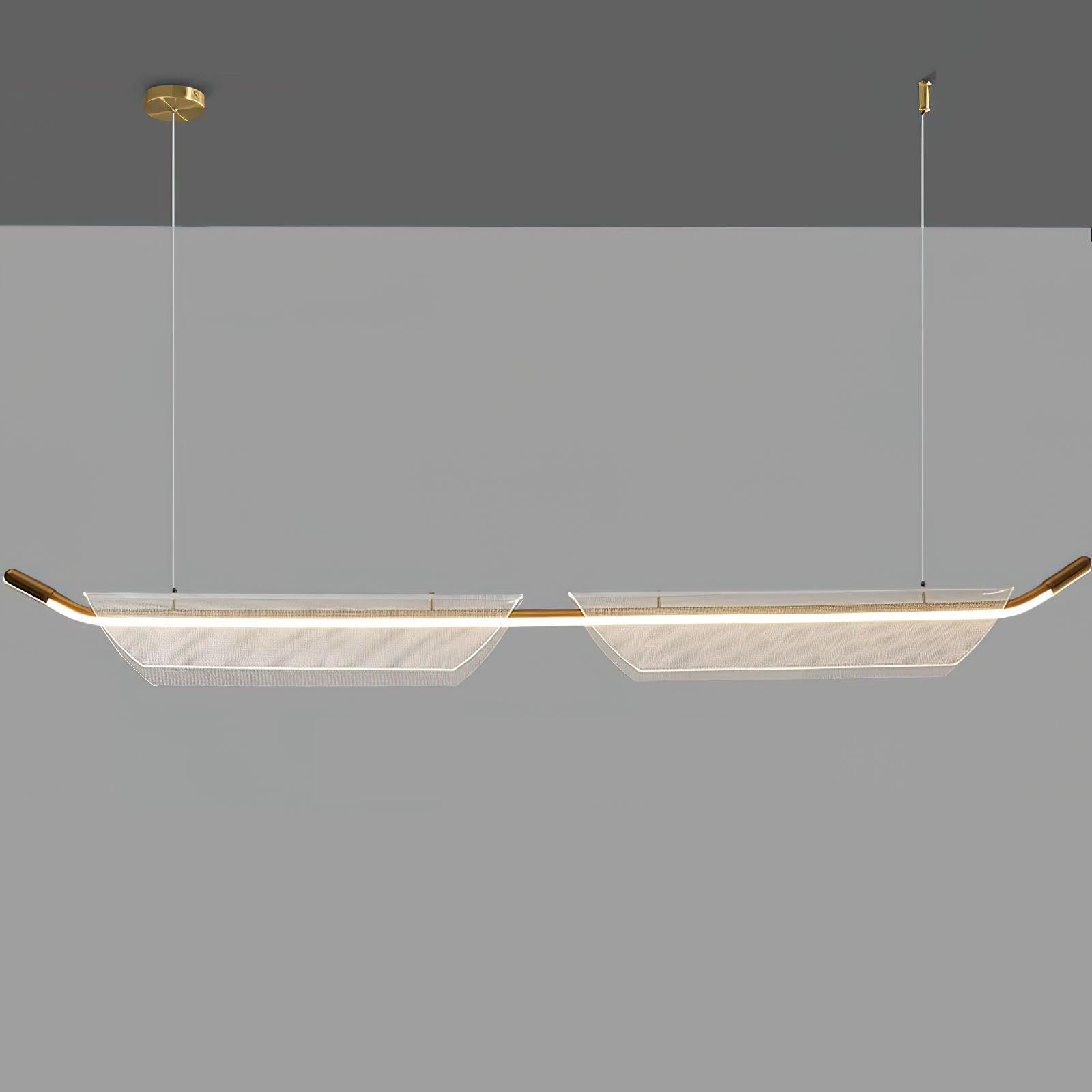 Vire Acrylic Minimalistic Pendant Light-Neutral Decor