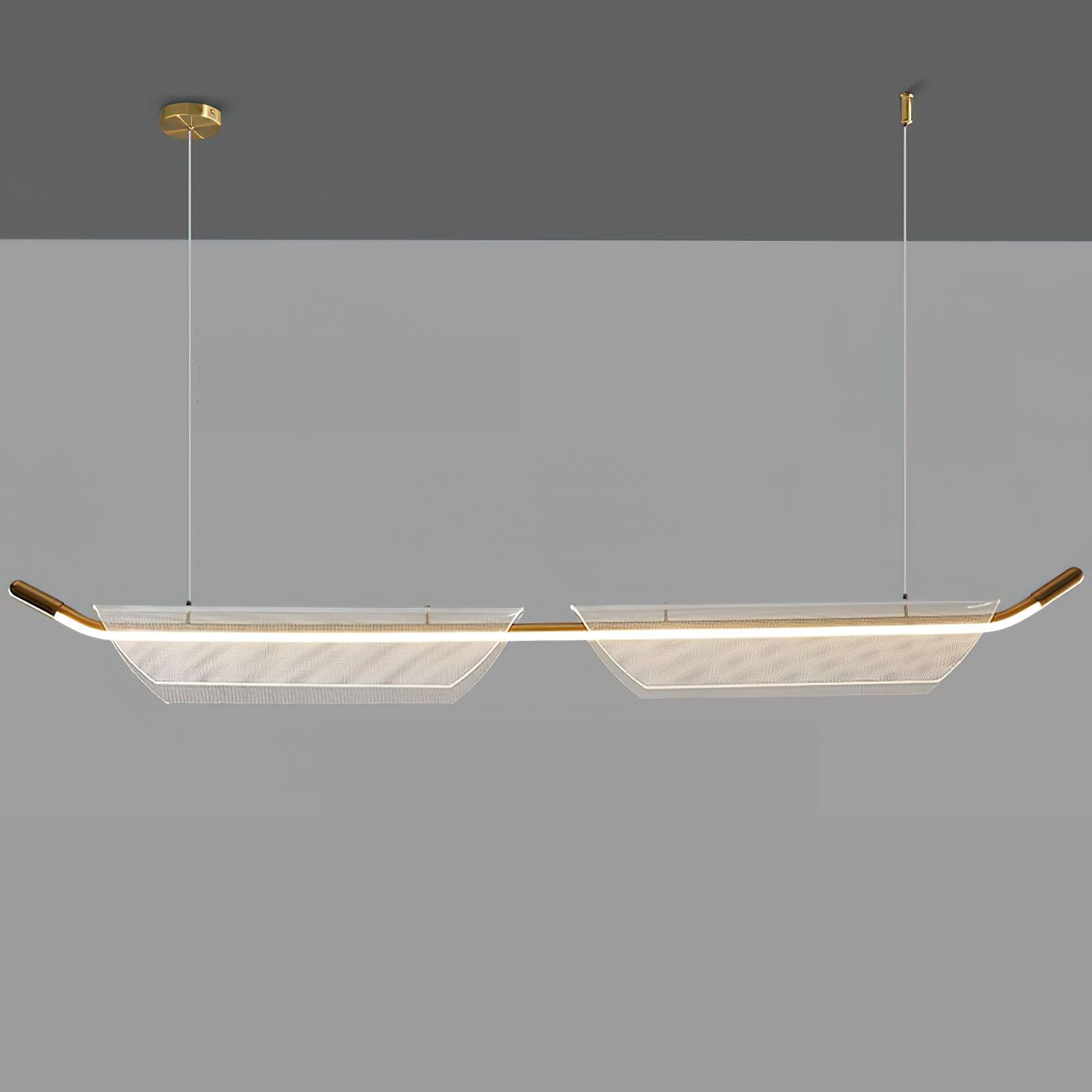 Vire Acrylic Minimalistic Pendant Light-Neutral Decor