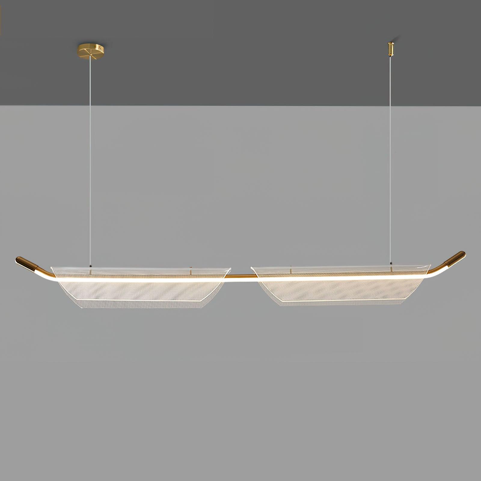 Vire Acrylic Minimalistic Pendant Light-Neutral Decor