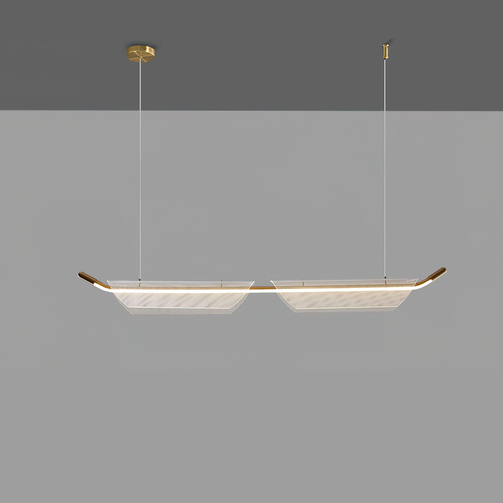 Vire Acrylic Minimalistic Pendant Light-Neutral Decor