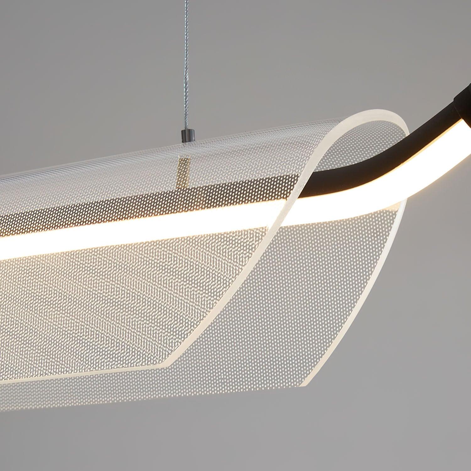 Vire Acrylic Minimalistic Pendant Light-Neutral Decor