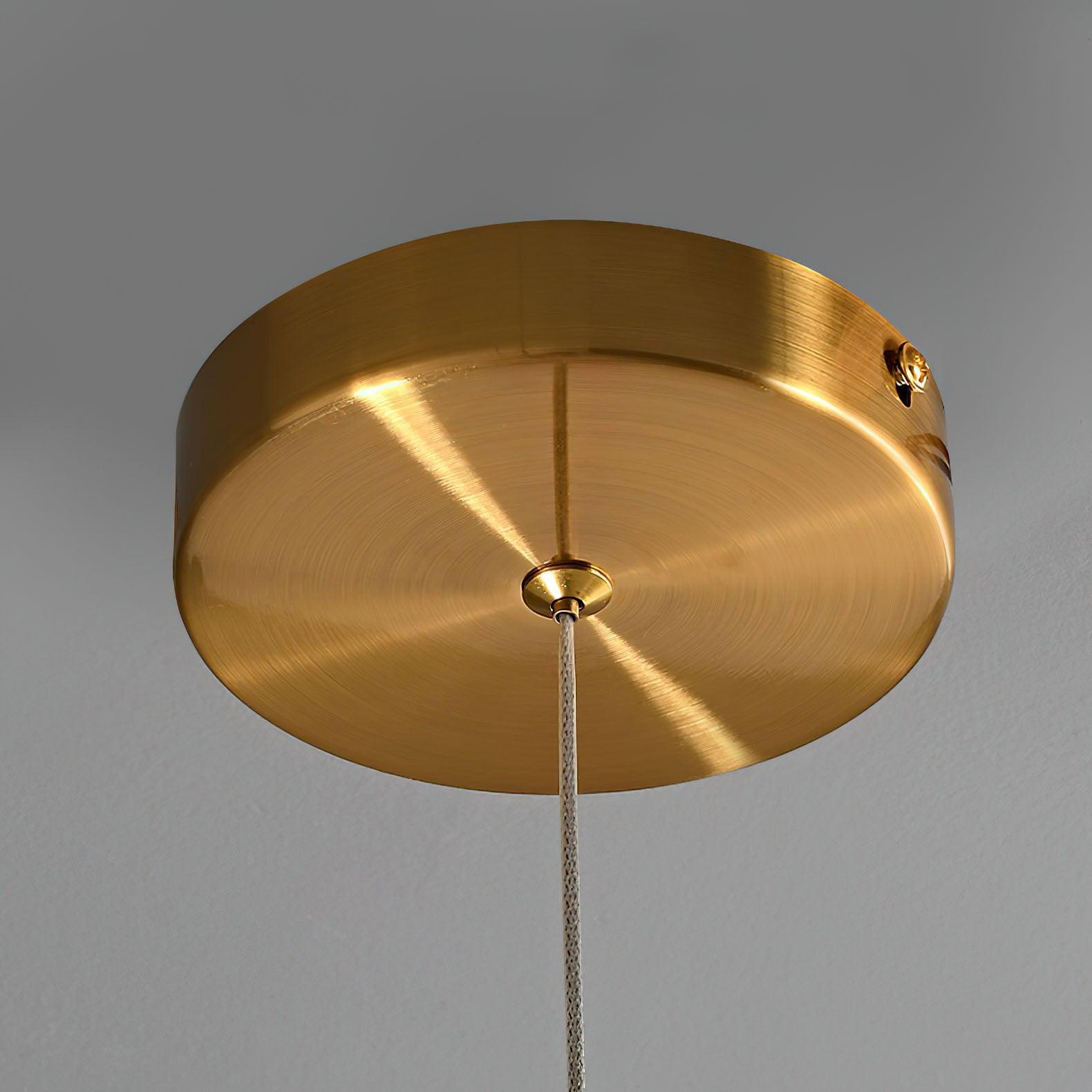 Vire Acrylic Minimalistic Pendant Light-Neutral Decor