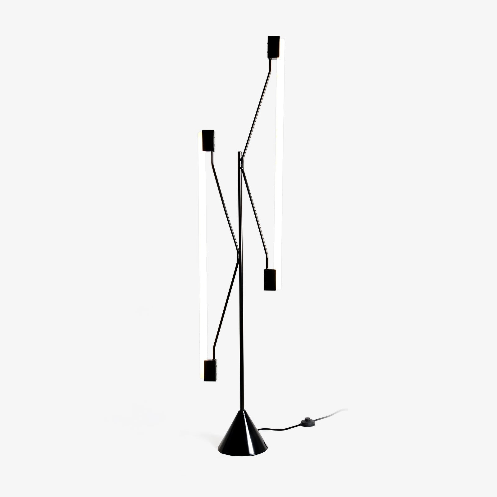 Axis Two Tubes Floor Lamp-Neutral Decor