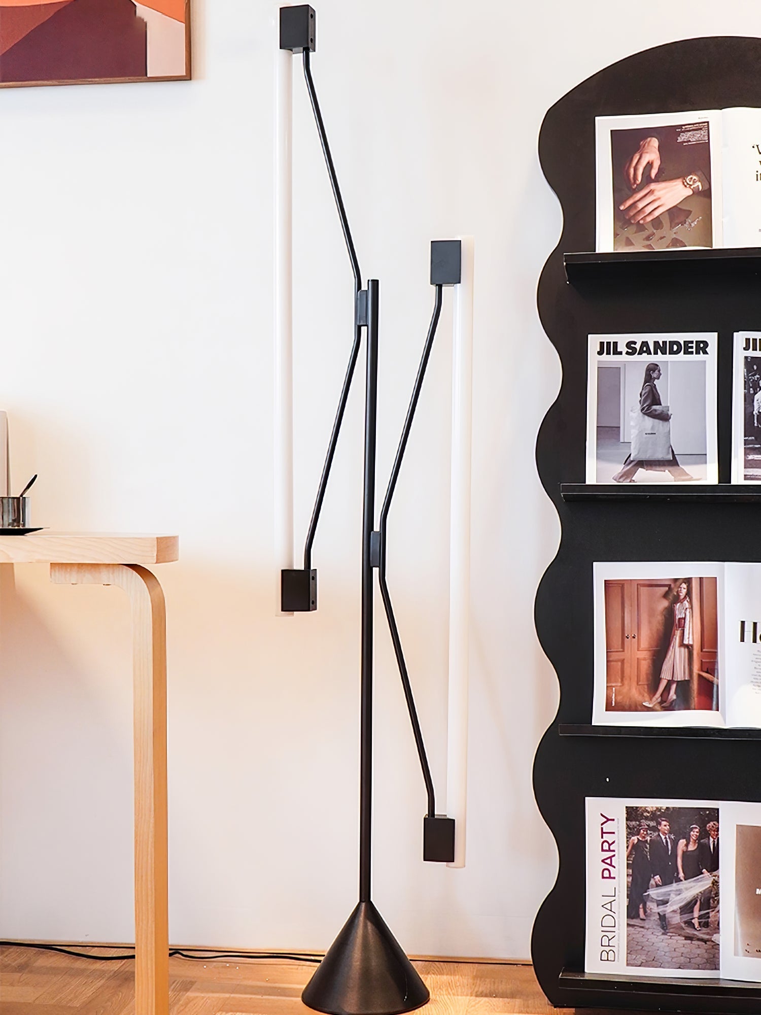 Axis Two Tubes Floor Lamp-Neutral Decor