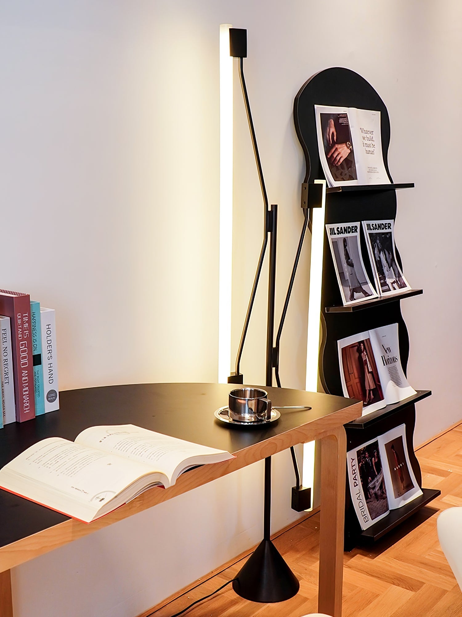 Axis Two Tubes Floor Lamp-Neutral Decor