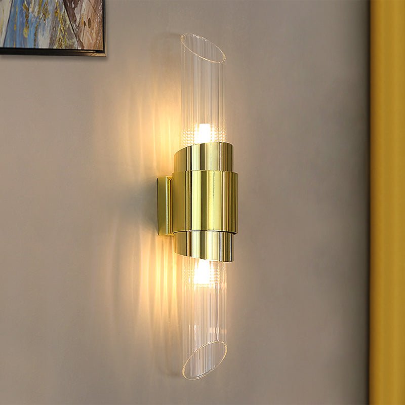 Tevely Wall Lamp Nordic Art Small Crystal Metal-Neutral Decor