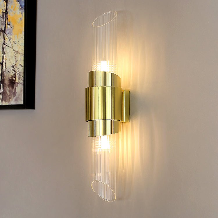 Tevely Wall Lamp Nordic Art Small Crystal Metal-Neutral Decor