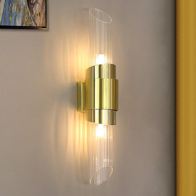 Tevely Wall Lamp Nordic Art Small Crystal Metal-Neutral Decor
