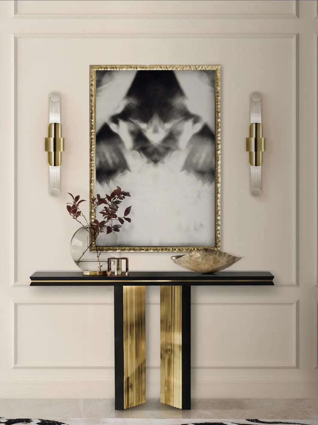 Tevely Wall Lamp Nordic Art Small Crystal Metal-Neutral Decor