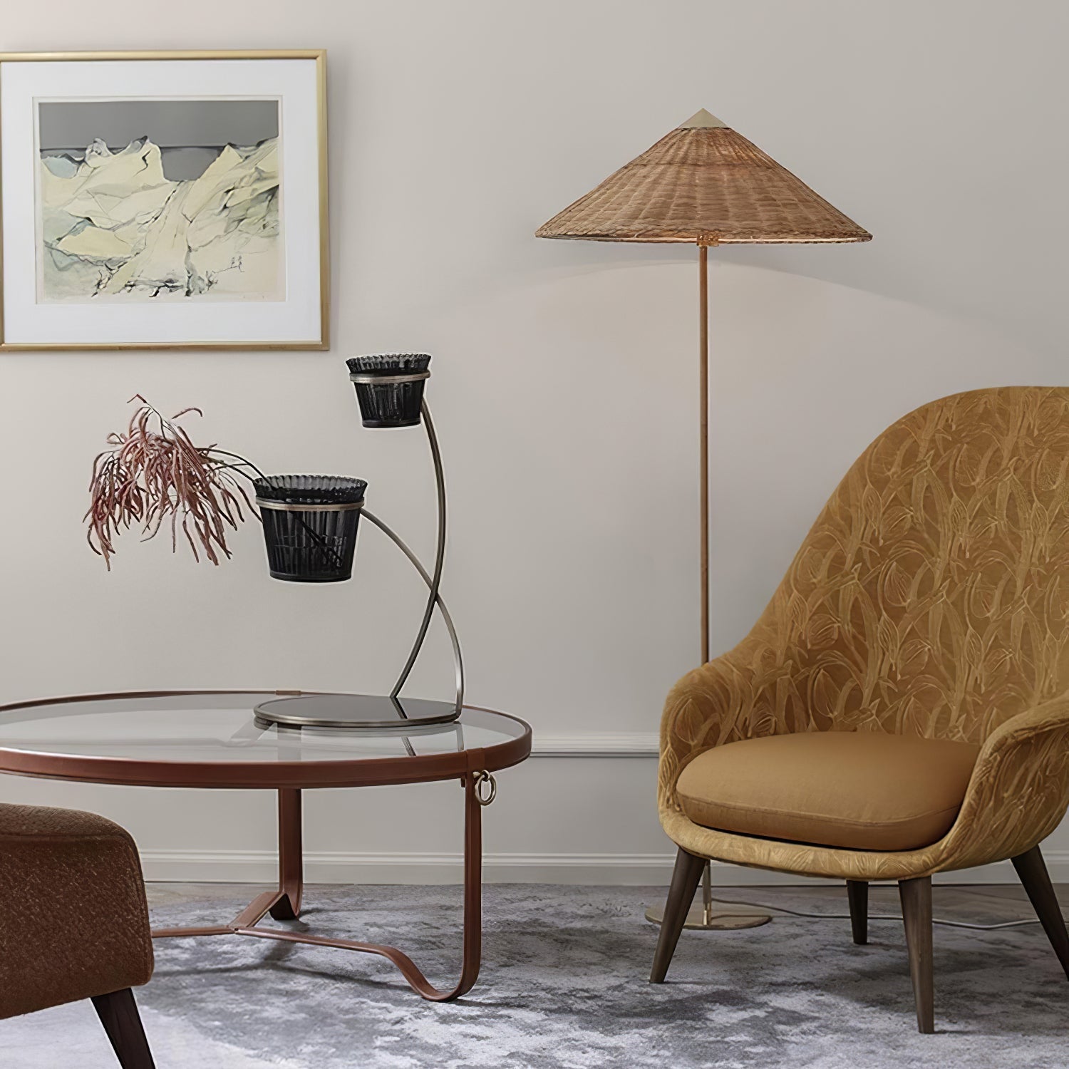 Docor Minimalist Floor Lamp-Neutral Decor