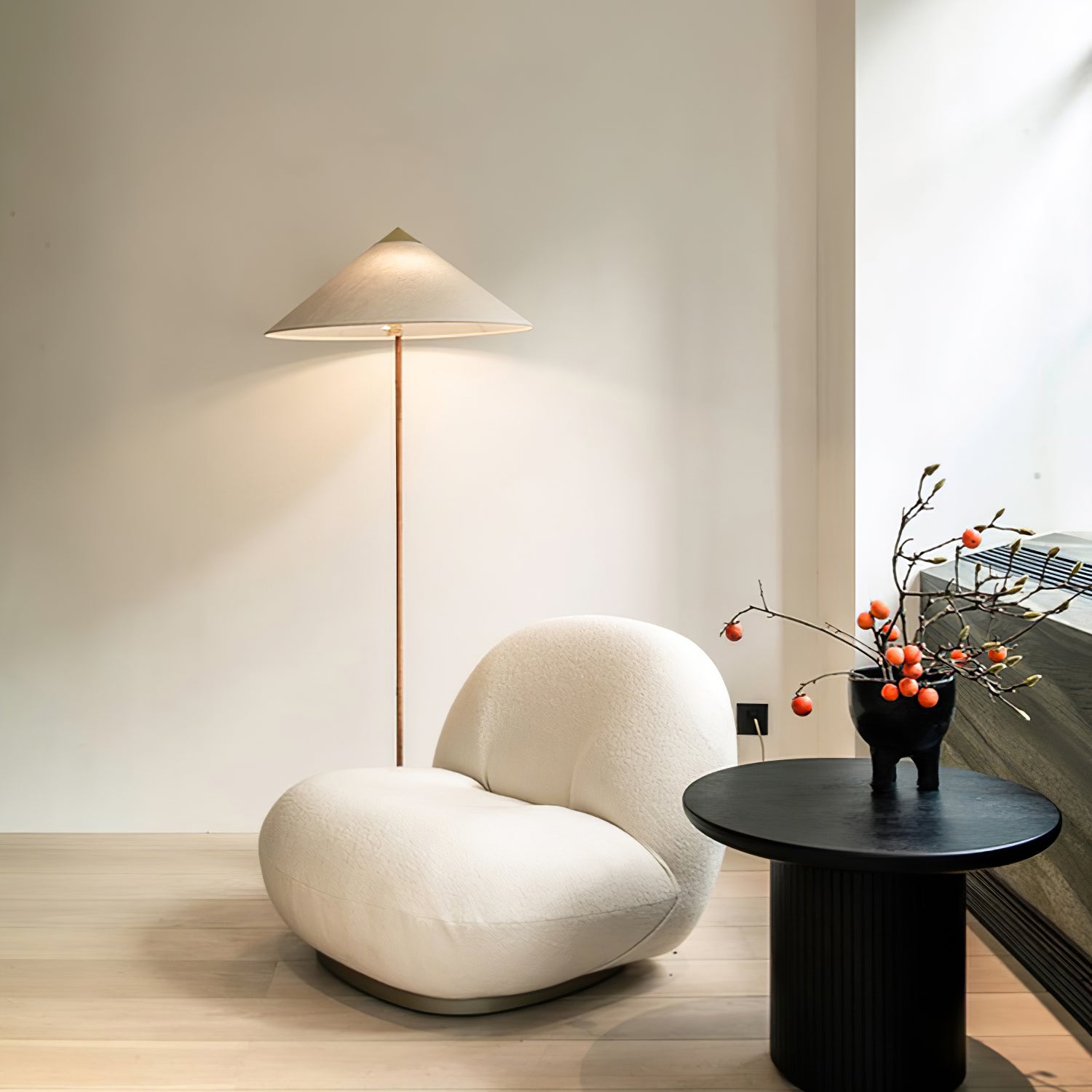 Docor Minimalist Floor Lamp-Neutral Decor