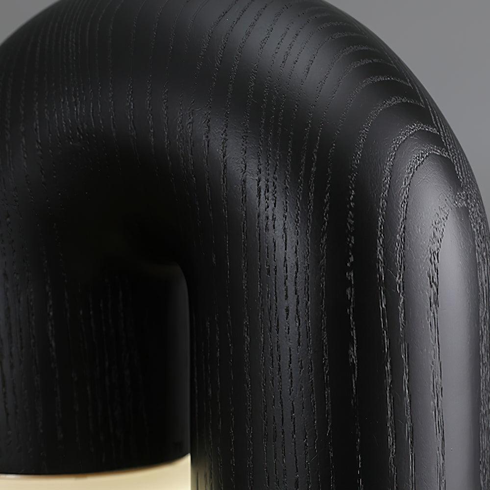 Arch Fashion Wood Table Lamp-Neutral Decor