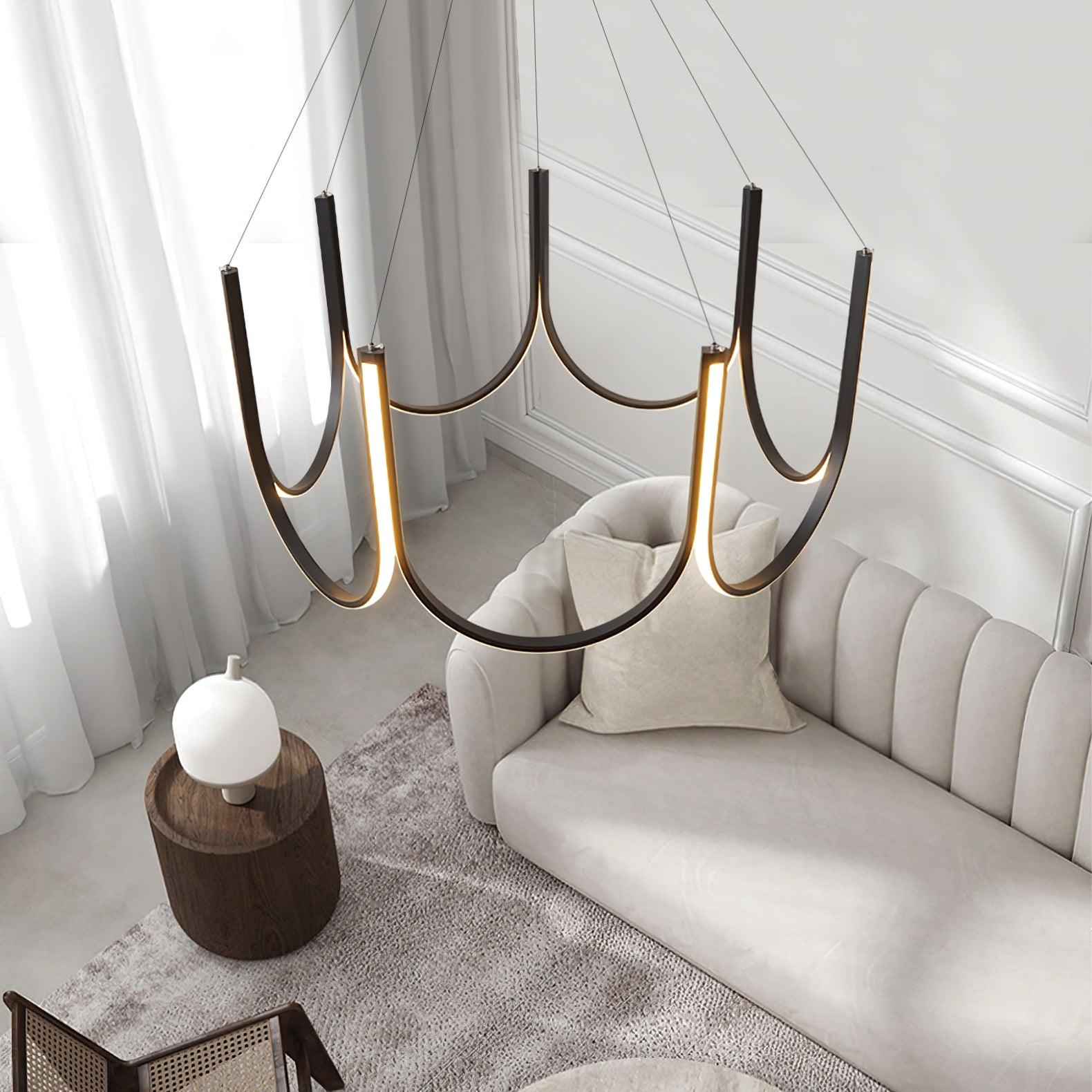 Peyton Modern Pendant Light-Neutral Decor