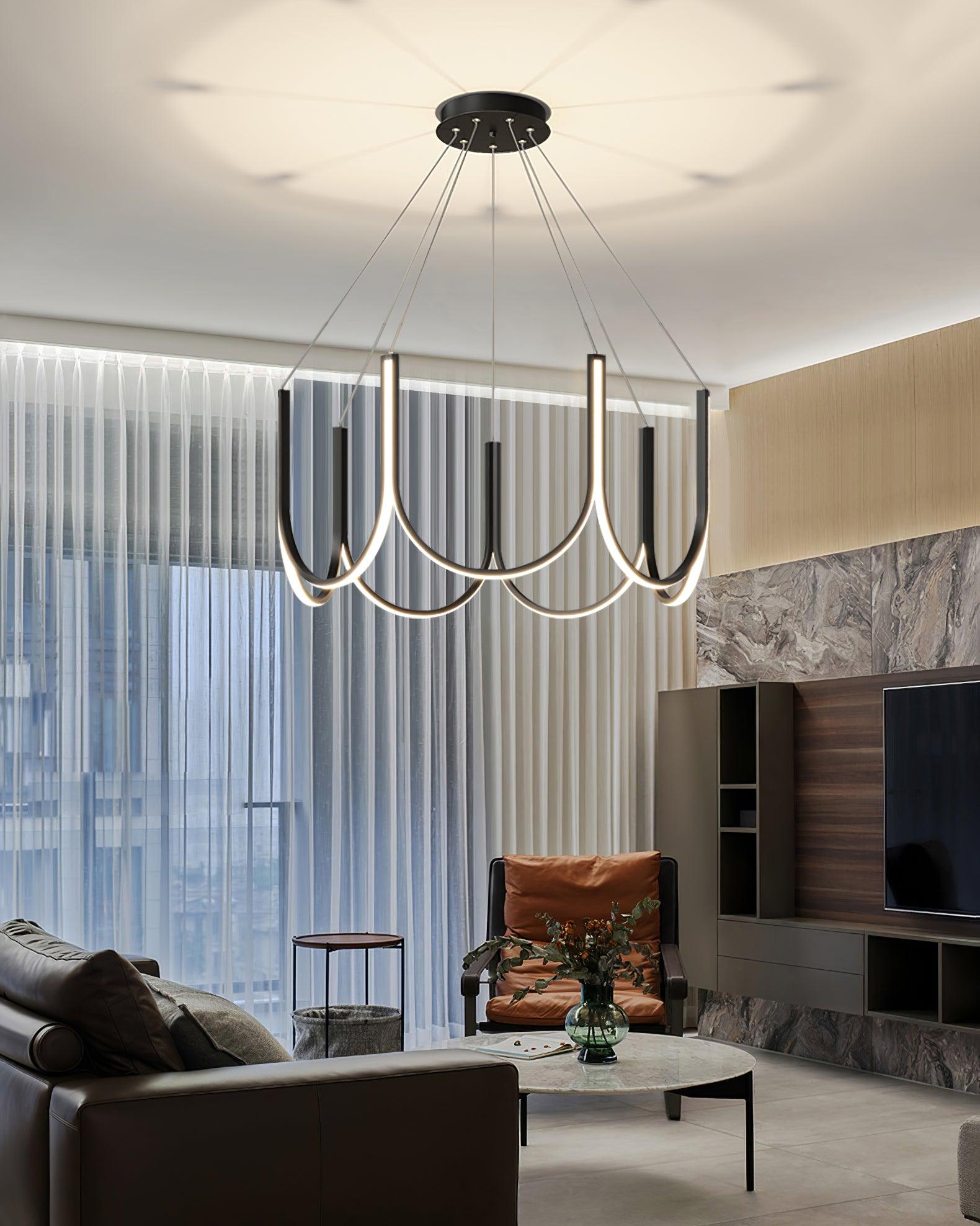 Peyton Modern Pendant Light-Neutral Decor