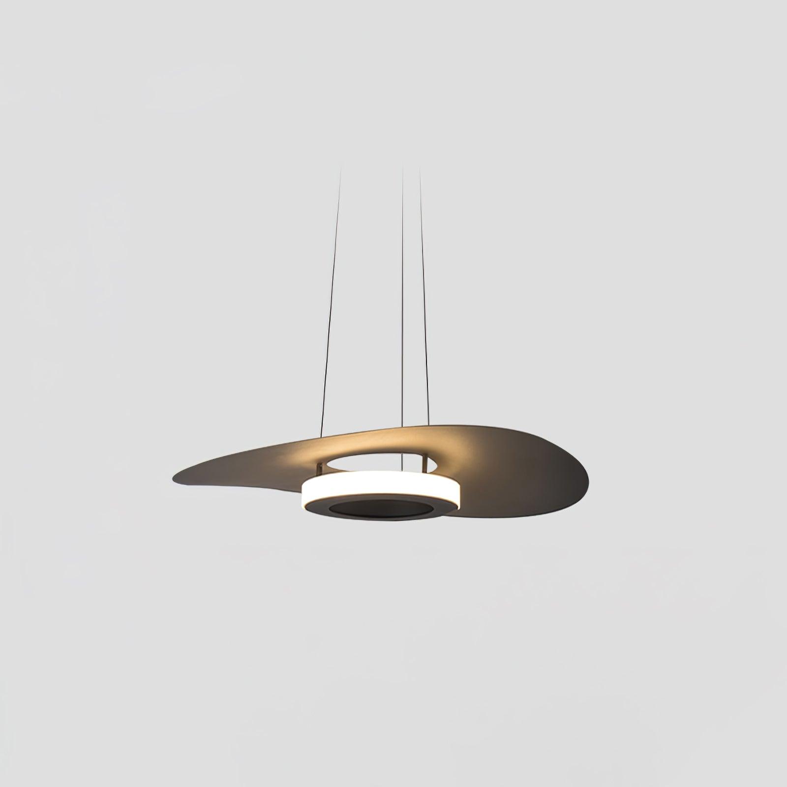 Woka Pendant Lamp Aluminum UFO Ring Minimalist-Neutral Decor