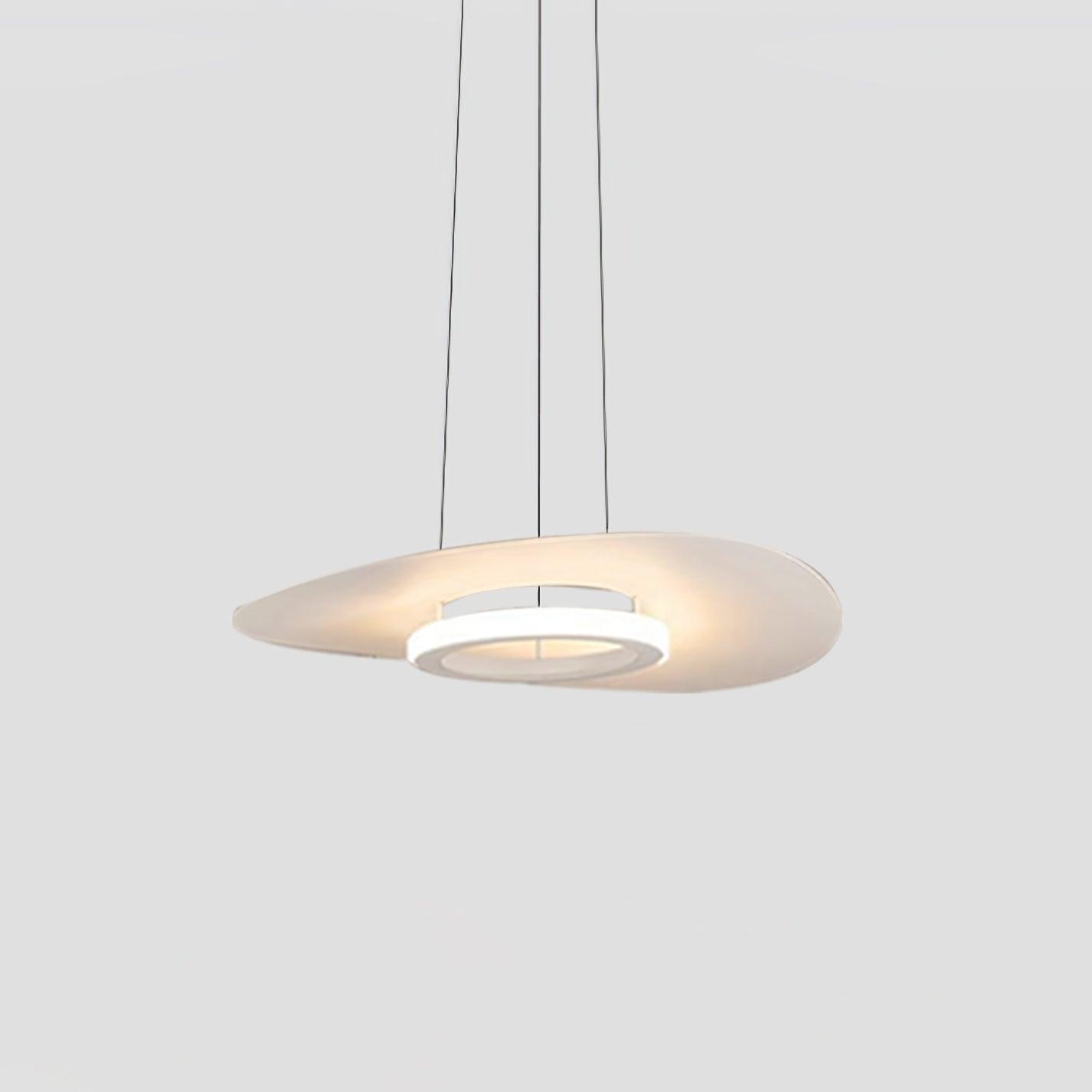 Woka Pendant Lamp Aluminum UFO Ring Minimalist-Neutral Decor