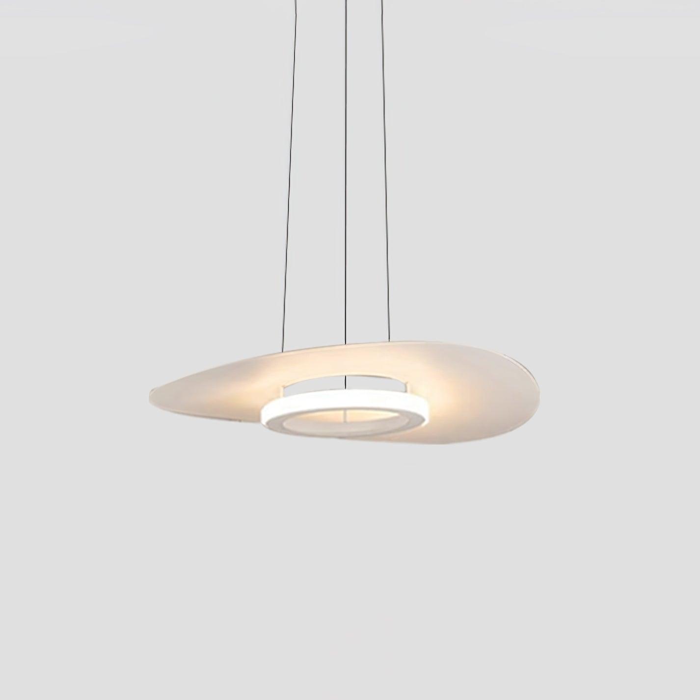 Woka Pendant Lamp Aluminum UFO Ring Minimalist-Neutral Decor