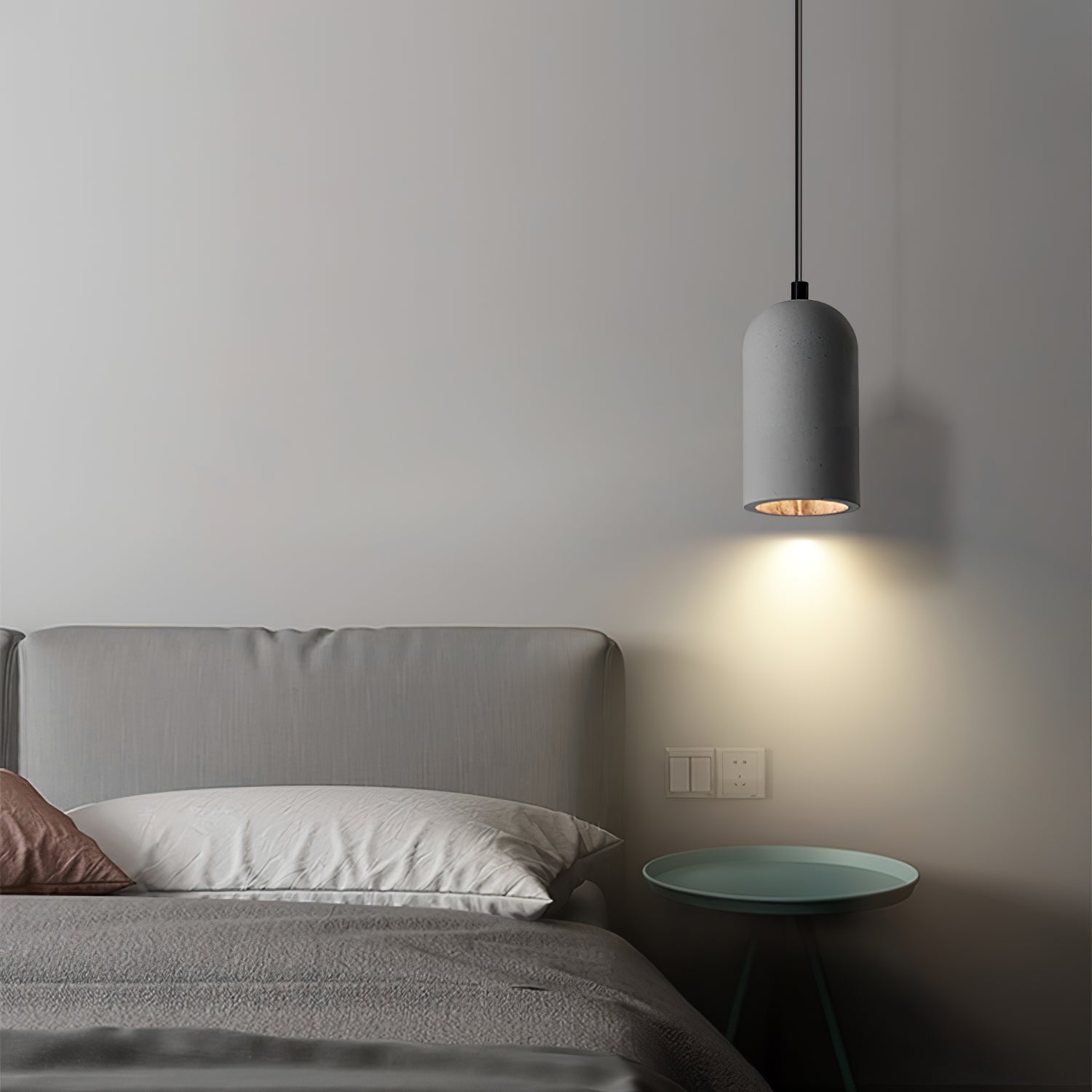 Brol Terrazzo Industrial Pendant Lamp-Neutral Decor