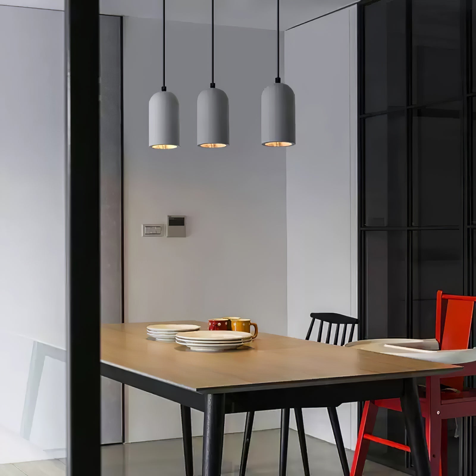Brol Terrazzo Industrial Pendant Lamp-Neutral Decor