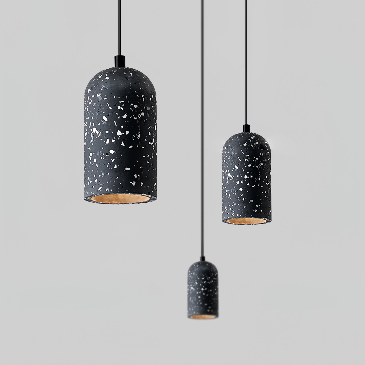 Brol Terrazzo Industrial Pendant Lamp-Neutral Decor