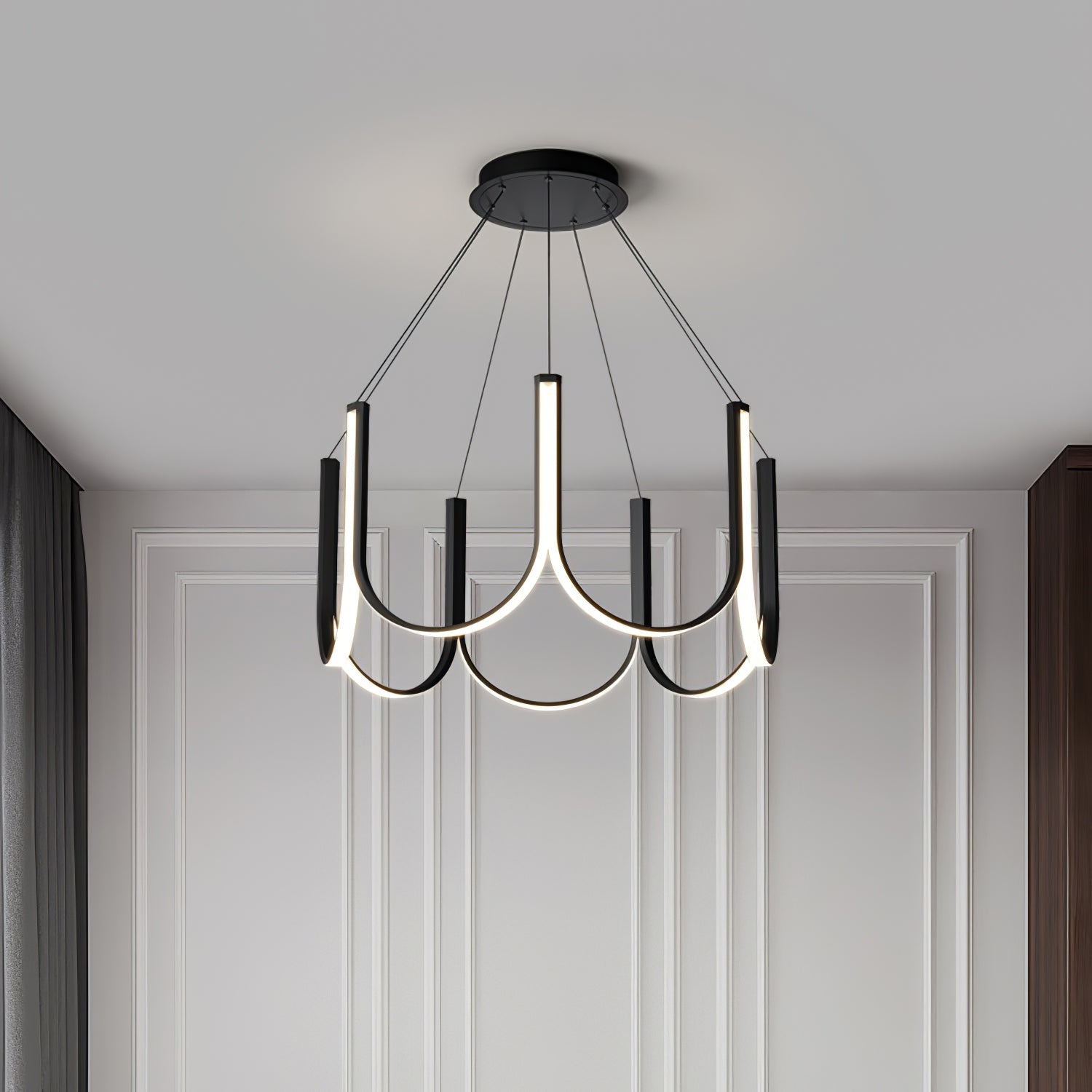 Peyton Modern Pendant Light-Neutral Decor