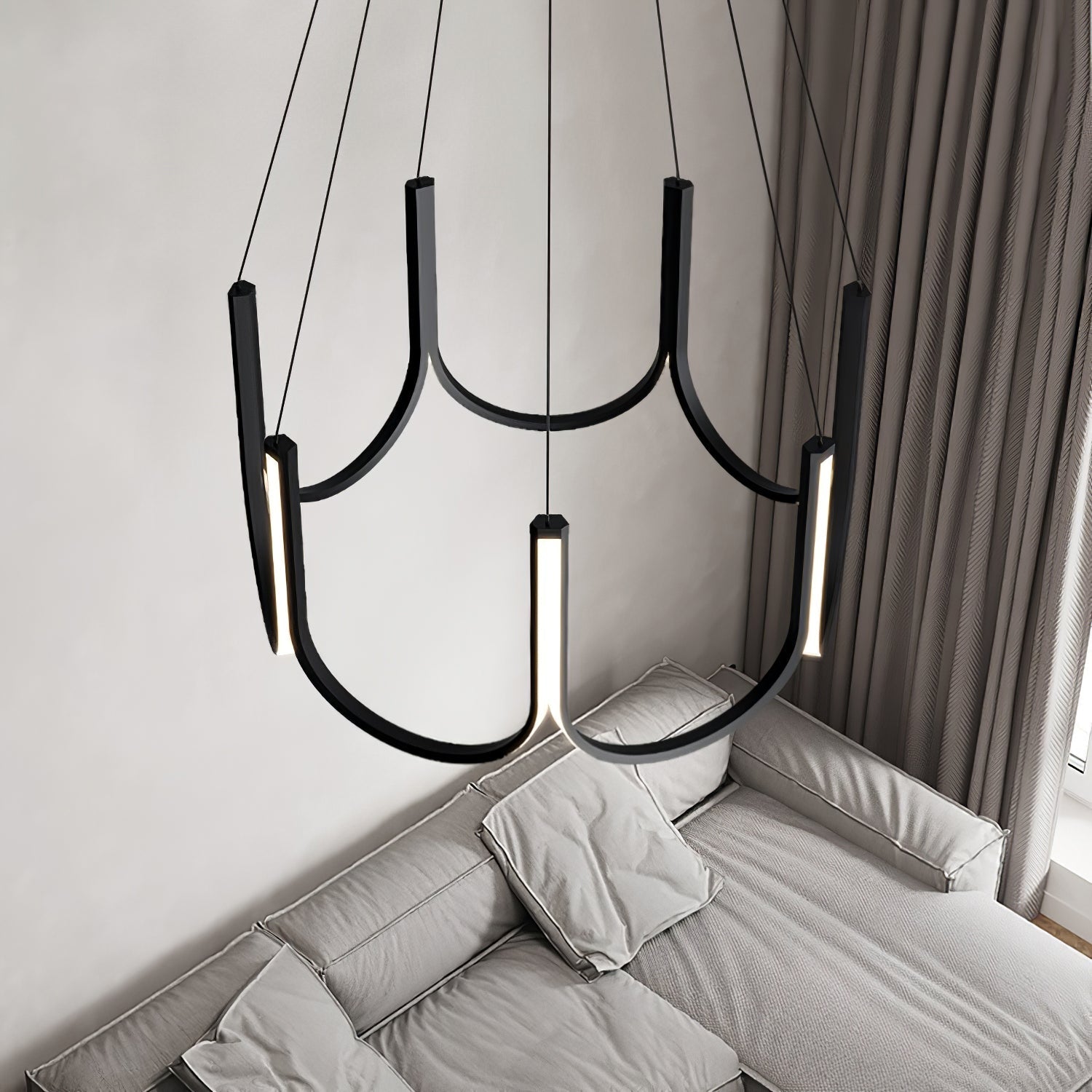 Peyton Modern Pendant Light-Neutral Decor