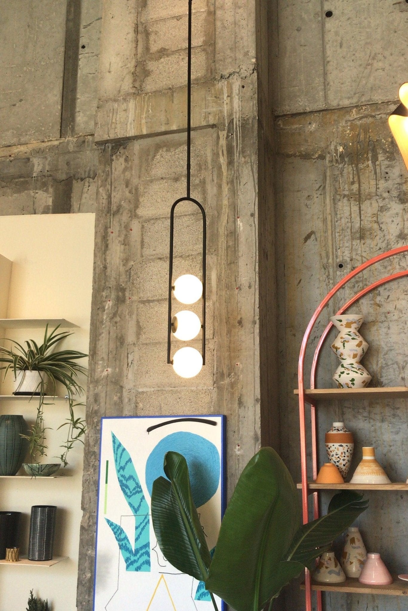 Evelaris Modern Minimalist Nordic Art Glass Pendant Lamp-Neutral Decor