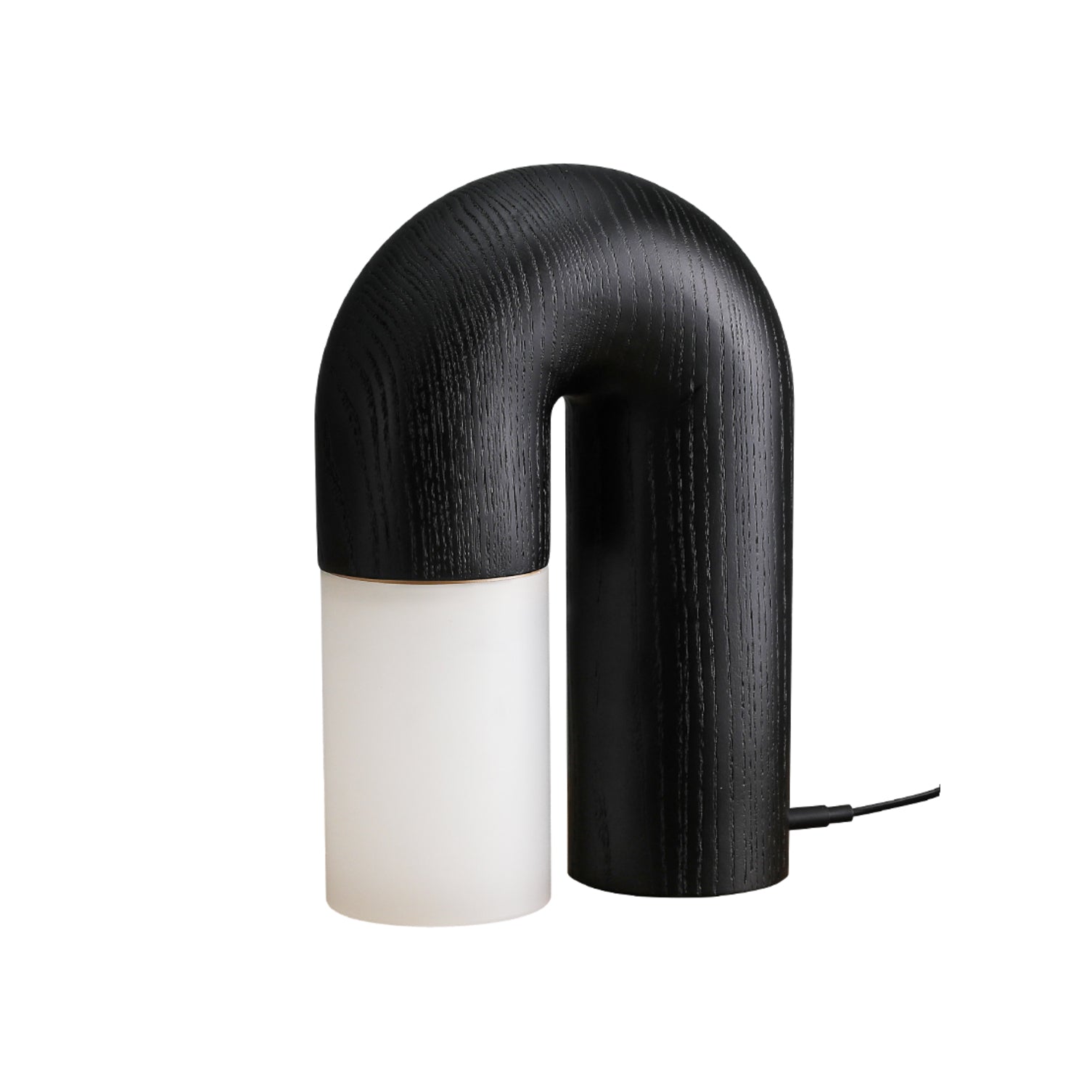 Arch Fashion Wood Table Lamp-Neutral Decor