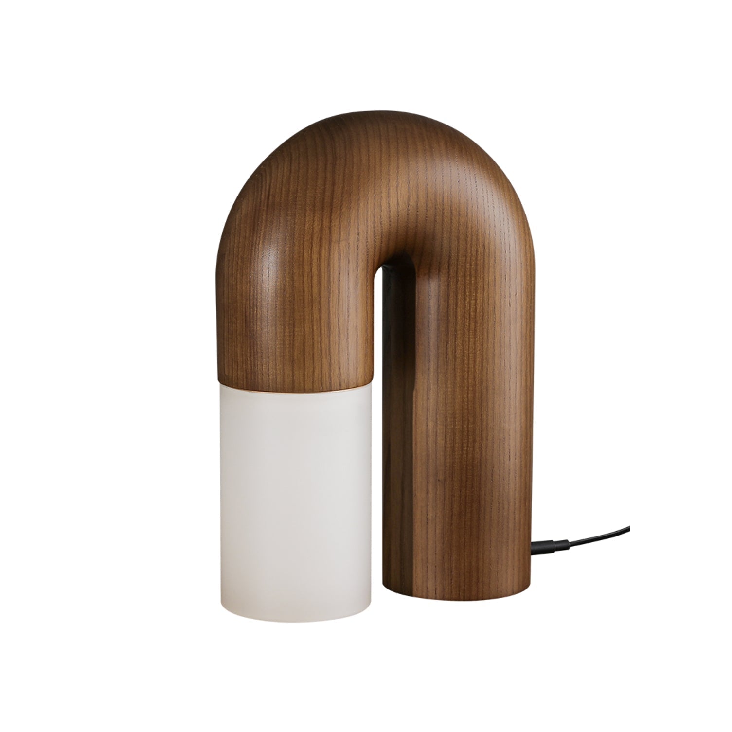 Arch Fashion Wood Table Lamp-Neutral Decor