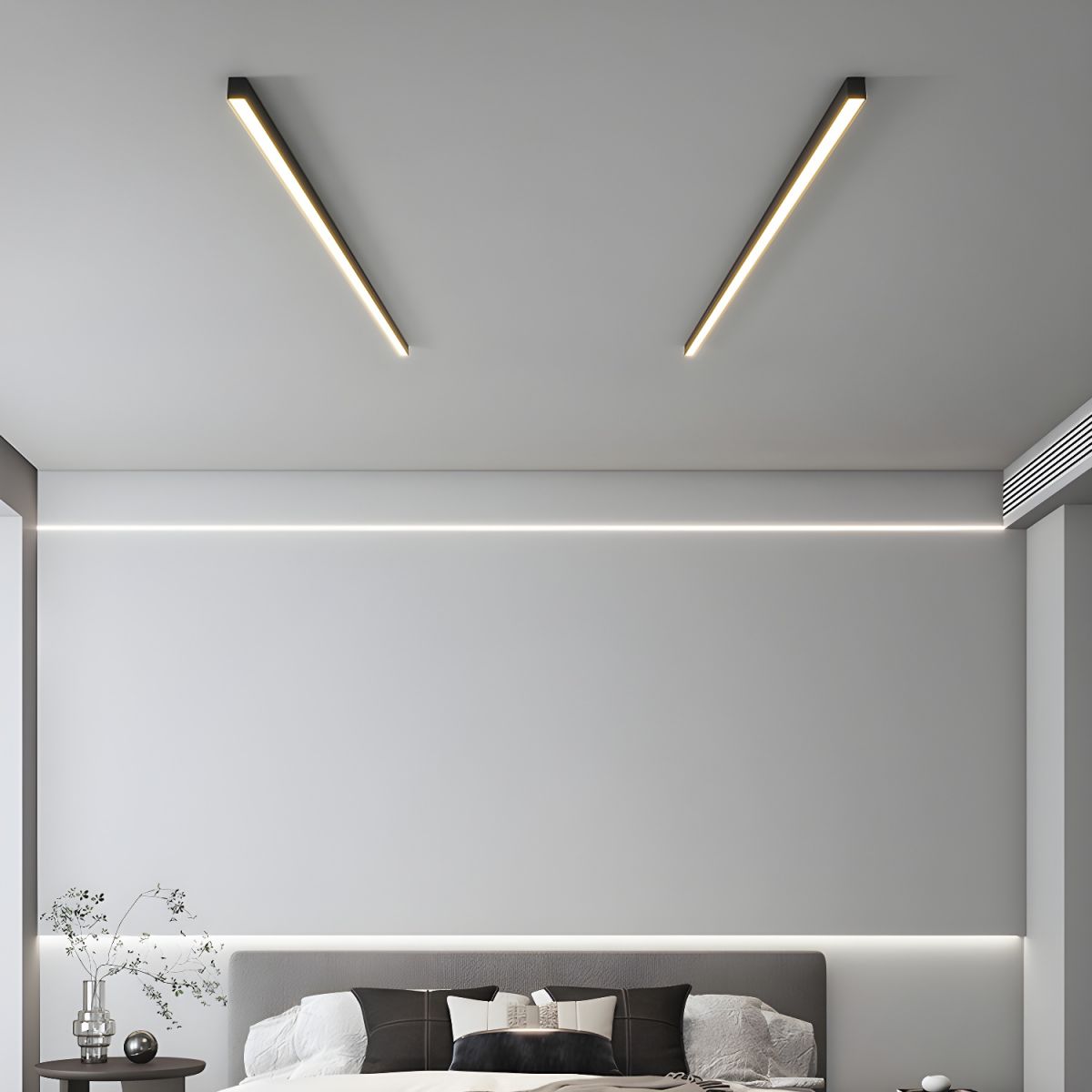 Somino Ceiling Lamp Linear Ultra Slim Minimalist Functional-Neutral Decor