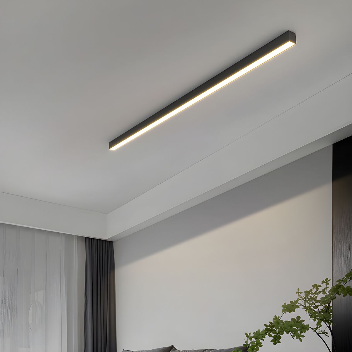 Somino Ceiling Lamp Linear Ultra Slim Minimalist Functional-Neutral Decor