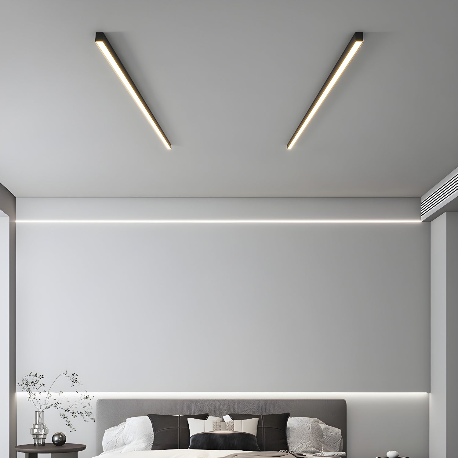 Somino Ceiling Lamp Linear Ultra Slim Minimalist Functional-Neutral Decor