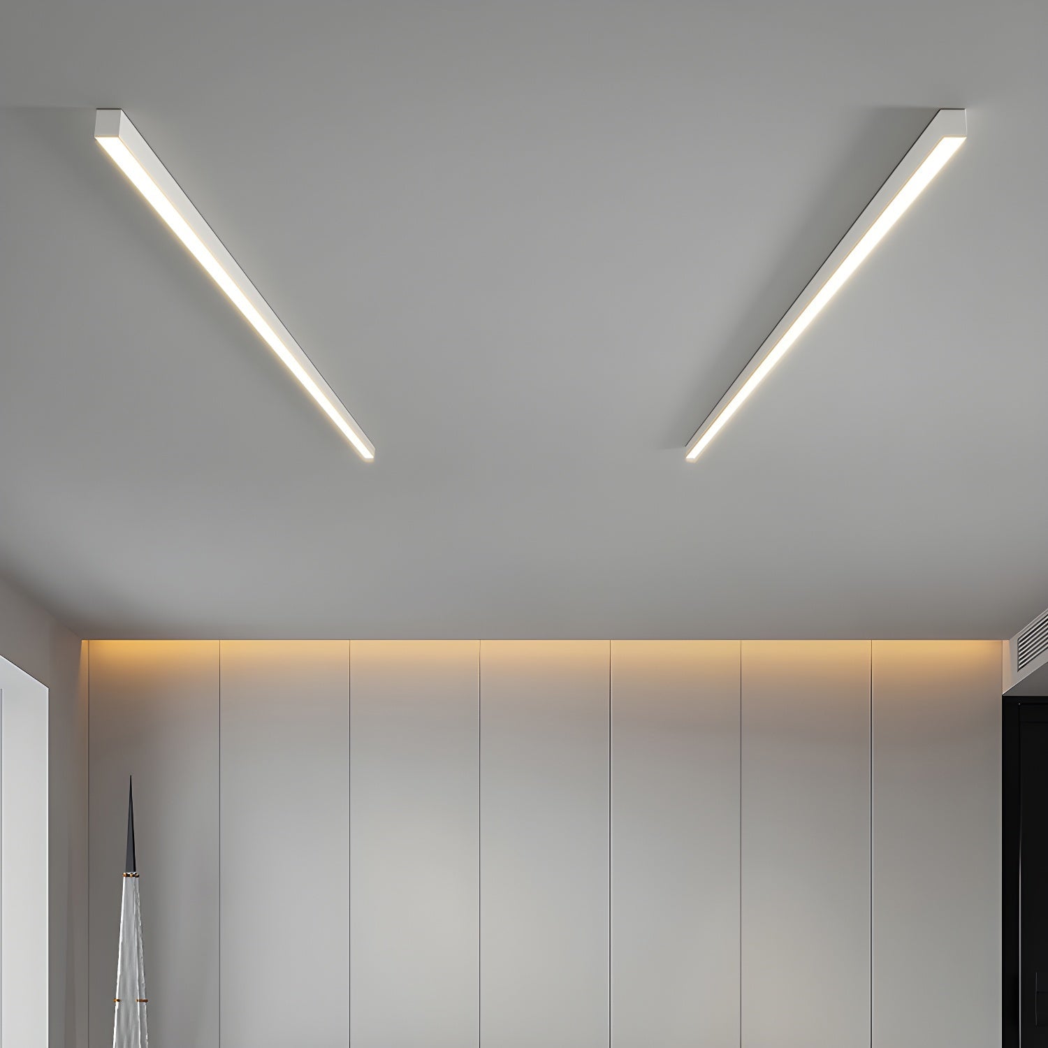 Somino Ceiling Lamp Linear Ultra Slim Minimalist Functional-Neutral Decor