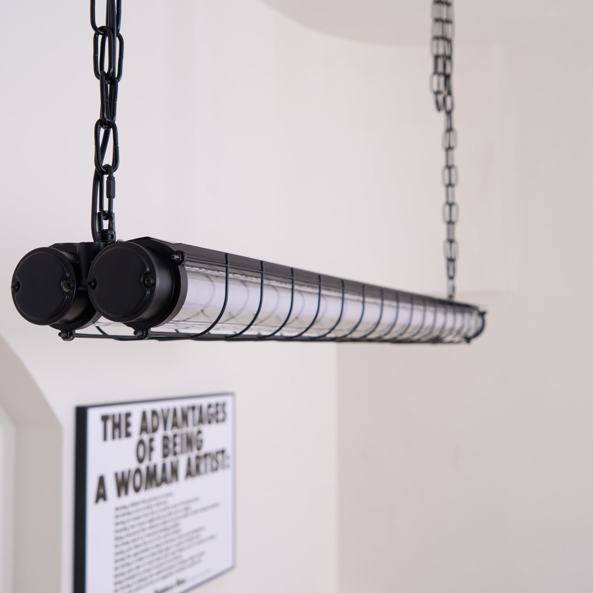 Arsorisra Industrial Linear Pendant-Neutral Decor