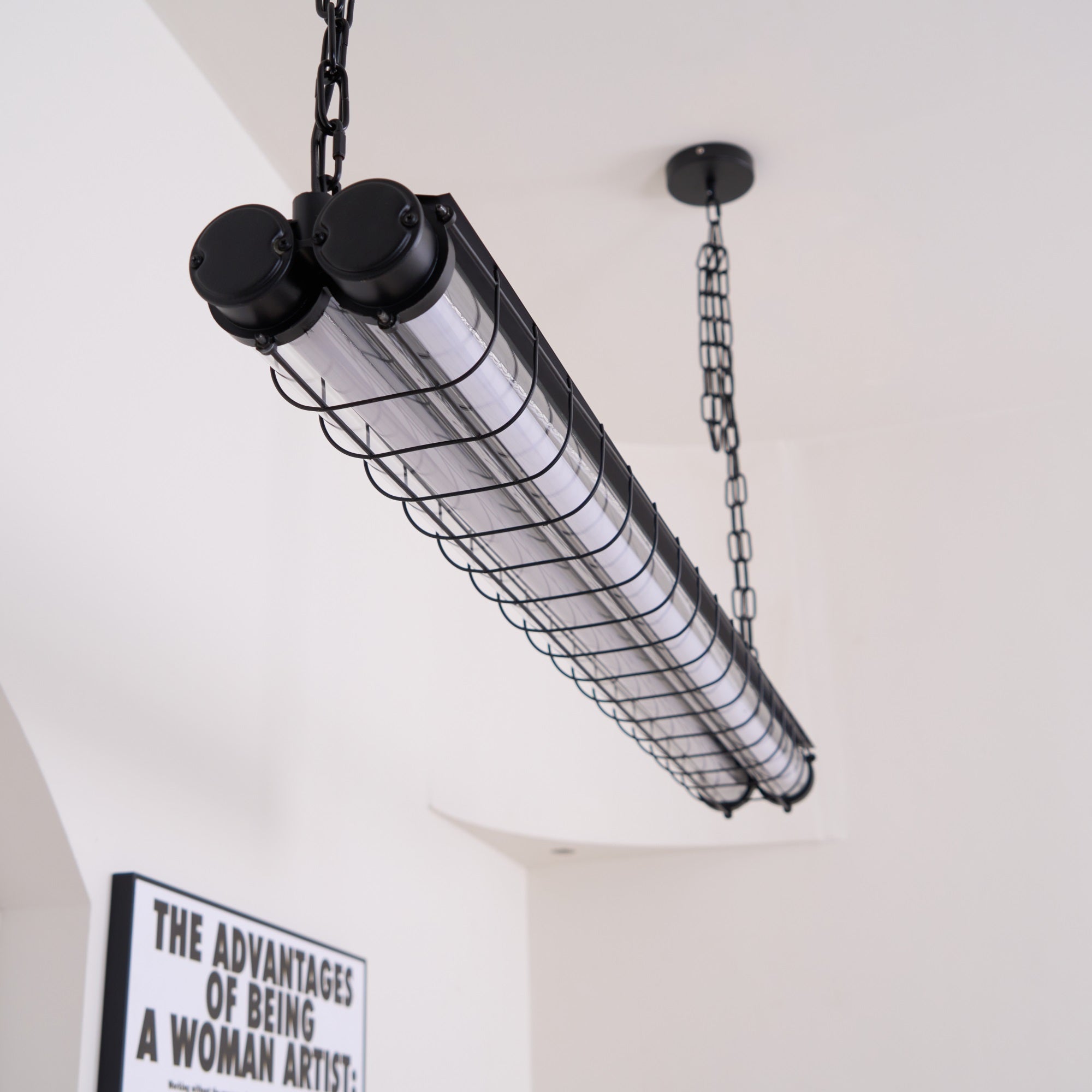 Arsorisra Industrial Linear Pendant-Neutral Decor