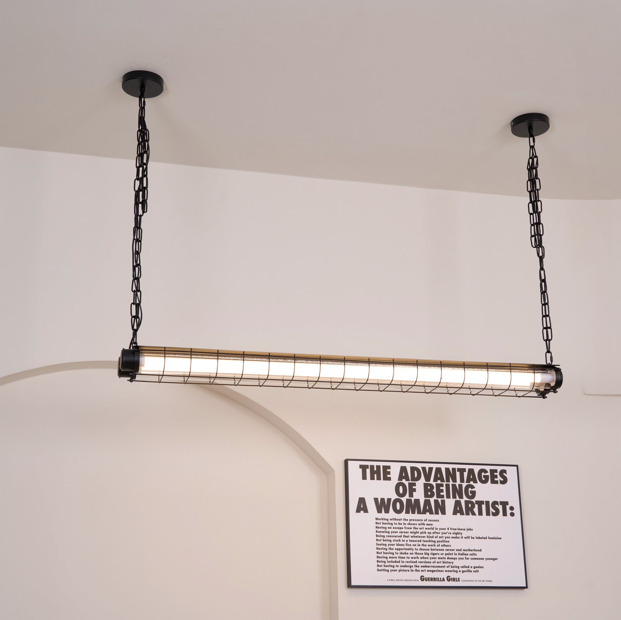 Arsorisra Industrial Linear Pendant-Neutral Decor