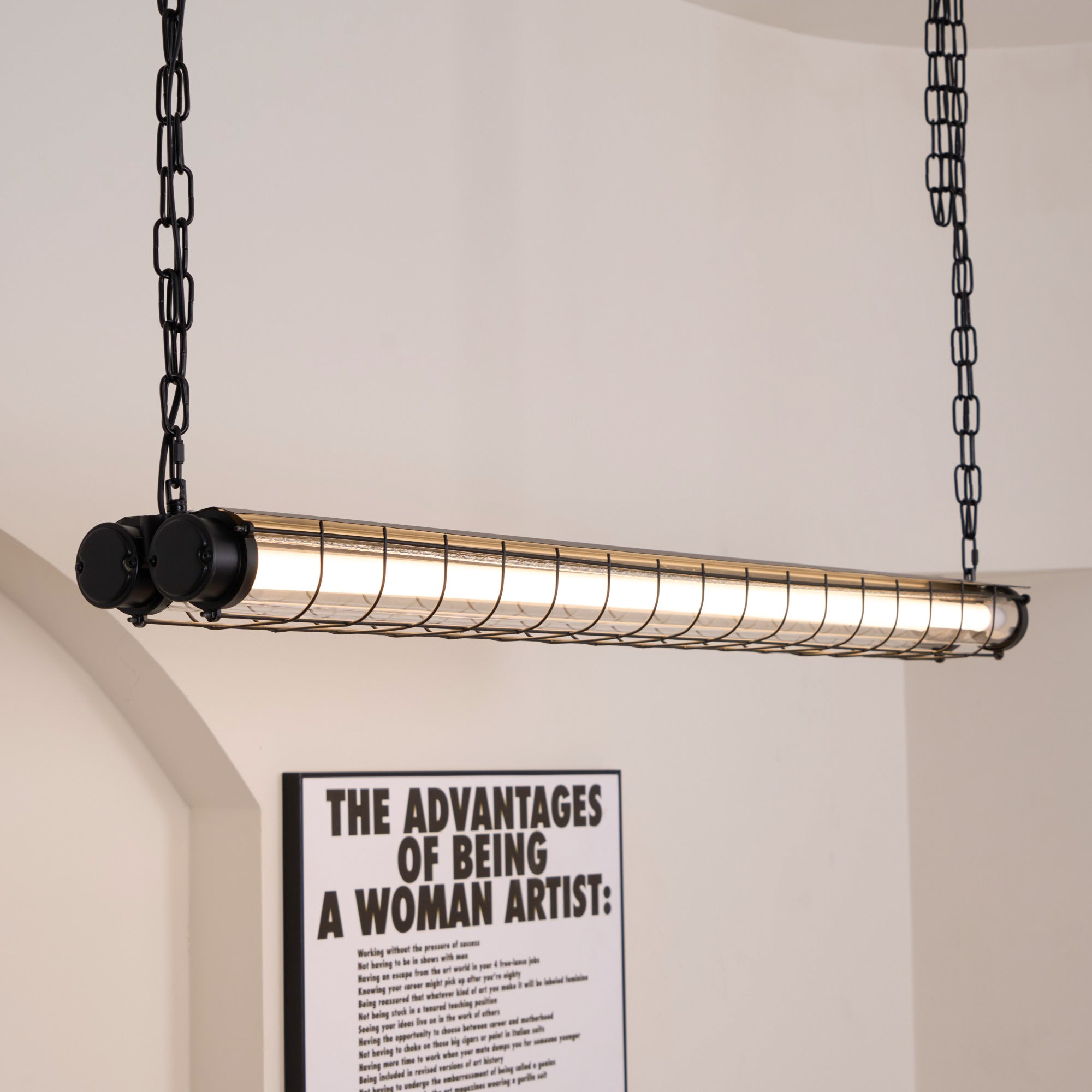 Arsorisra Industrial Linear Pendant-Neutral Decor
