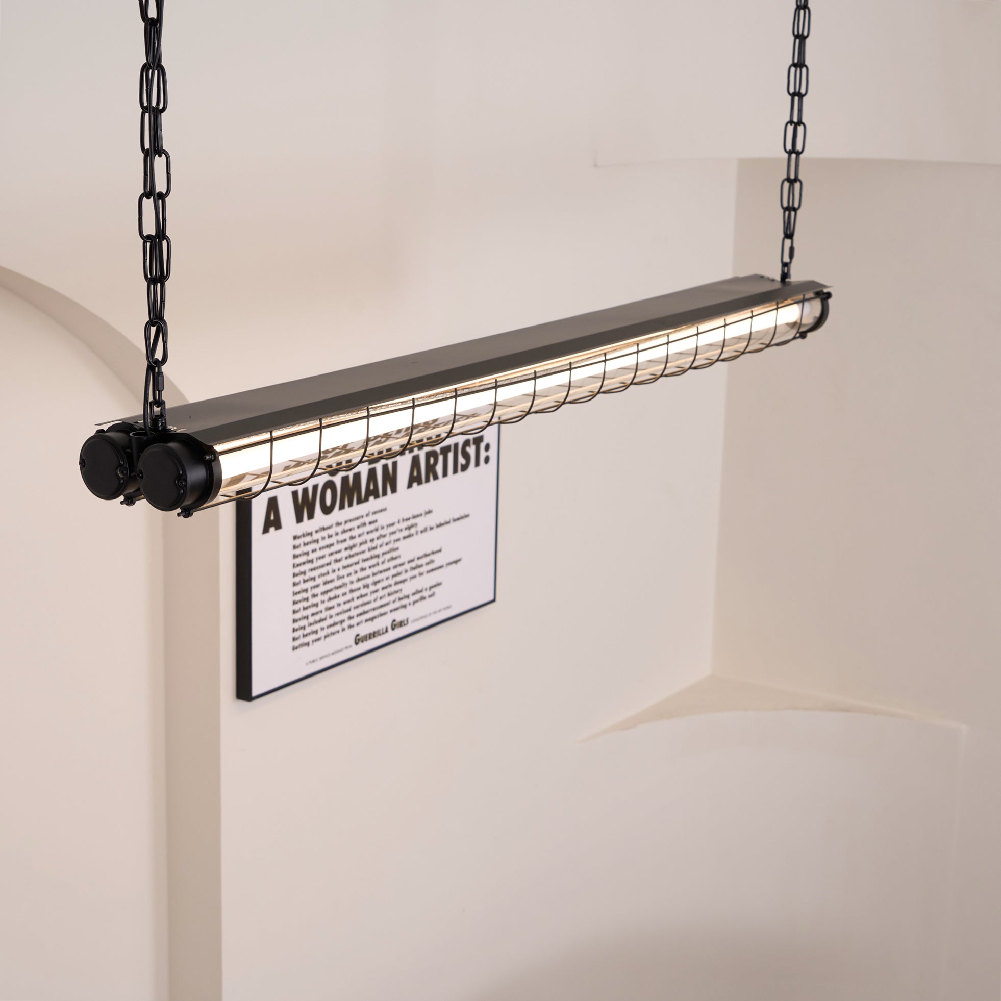 Arsorisra Industrial Linear Pendant-Neutral Decor