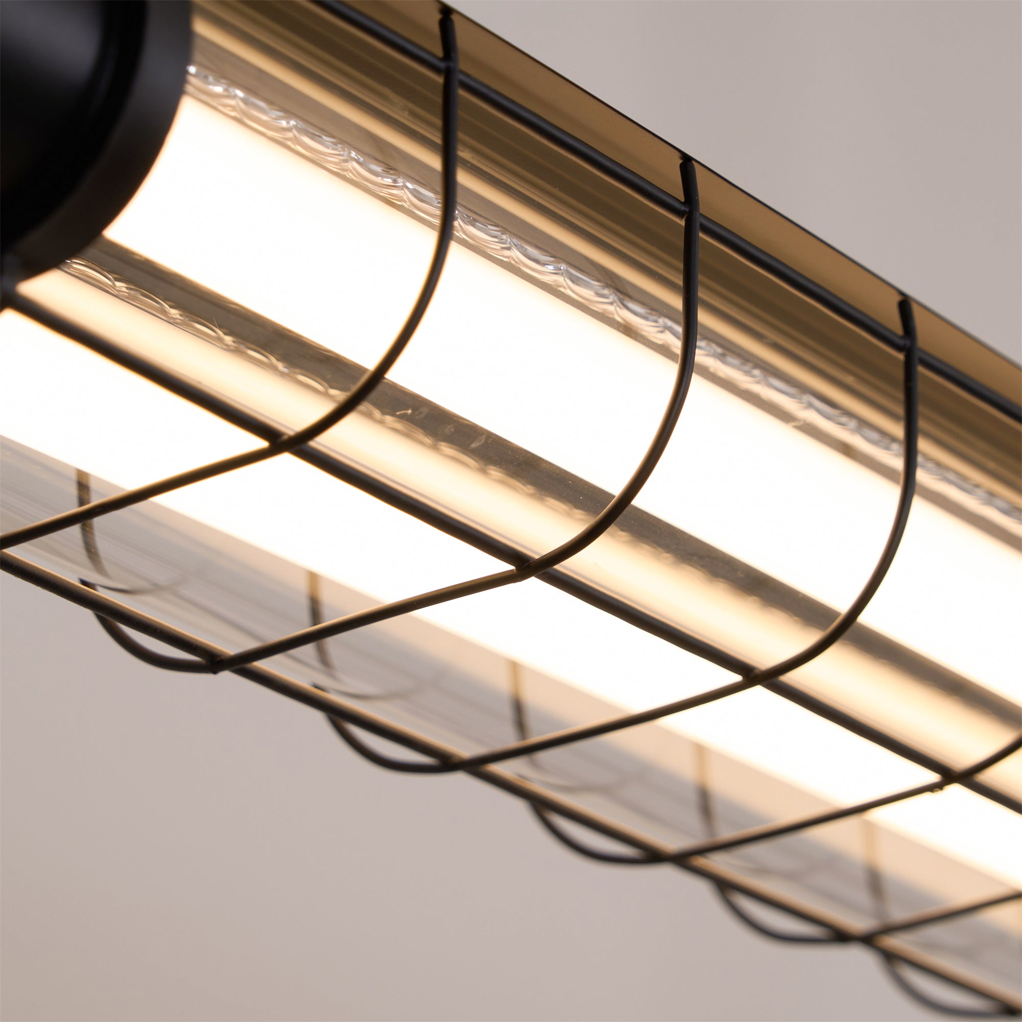 Arsorisra Industrial Linear Pendant-Neutral Decor